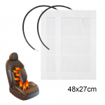 2tk/komplekt 12V universaalne autoistme soojendus padi auto soojendusega istmekatted s&uuml;sinikkiust soojendusega automaatne talvine soojendus 2pcs