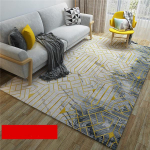 Moodne geomeetriliste mustritega vaip Lihtne pestav vaip libisemiskindel p&otilde;randavaip salongimati jaoks Kodu Magamistoa Elutoa vaip 120x160cm