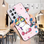 Pehme multifilmi Instagram Flamingo Unicorn silikoon&uuml;mbrise kate + kaelapael Redmi 10