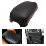 Auto mikrofiibrist nahast kaitsepadi Keskk&auml;etoe konsooli karbi kate Kia Sportage 2011 2012 2013 2014 2015 black