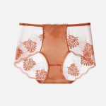 Aluspesu Naiste j&auml;&auml;siidist j&auml;ljeta seksikas pitspits, puhas puuvill, antibakteriaalne varustus puusam&auml;his keskmise t&otilde;usuga suured p&uuml;ksid L roosa