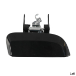 Tagumise vasakpoolse parempoolse ukse v&auml;limine k&auml;epide Nissan Pathfinder R51 jaoks 2005 2006 2007 2008 2009 2010 2011 2012 2013 82607-EA502 Left black