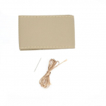 38 cm auto rooliratta punutise katte tekstuur Pehmest PU kunstnahast autokatted n&otilde;elte ja niidiga auto auto must