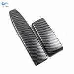 Autotarvikud Keskkonsooli korrastamine K&auml;etoe kasti trimmi kaitsekate Mercedes Benz CE GLK klass W204 W212 X204 jaoks Carbon Style LHD