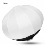 SOONPHO kokkupandav kera, pehme kasti paberlatern 50/65/80 cm kuulikujuline helkur hajuti Bowens kinnitus godox v&auml;lklambi jaoks 50cm