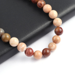 Aventurine Isoaltion helmed Looduslikust kivist Roosa Aventuriini &uuml;mmargused helmed ehete valmistamiseks DIY kaelakee k&otilde;rvar&otilde;ngad k&auml;ev&otilde;ru tarvik 6mm