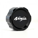 For Kawasaki NINJA 400 250R Ninja650 ZX6R ZX-10R H2 H2R Z1000SX Rear brake Fluid Cylinder Master Reservoir Cover must