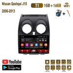 9-tolline Android Carplay Nissan Qashqai J10 2006-2013 autoraadio Multimeedia videopleier GPS-navigatsioon WIFI 2+32GB 1+16GB