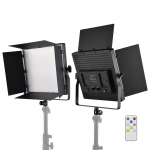 90W Kahev&auml;rviline Fotograafia Valgusti LED Valguspaneel 1024 tk LED Helmeid 3200K-5600K Reguleeritav DC/NP Seeria US Plug must