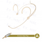 Reguleeritav peakomplekt Mic Cardioid peakaanega mikrofon 3,5 mm XLR juhtmevaba s&uuml;steemi jaoks A