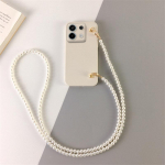 Crossbody Pearl Lanyard kaelakee &uuml;mbris Redmi Note 13 Pro Plus kaitsev objektiivi &uuml;mbrised jaoks Redmi Note 13 p&otilde;rutuskindel silikoonist pehme telefoni tagakaas for redmi note13 5G