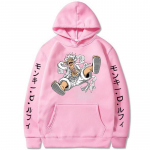 New Gear Fifth Luffy tr&uuml;kitud Anime kapuutsid Sun God Graphic 90ndate pullover vabaaja t&auml;navar&otilde;ivad unisex s&uuml;gis- ja talver&otilde;ivad L