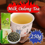 HelloYoung Milk Jin Xuan Oolong - High Mountaini Taiwani lahtiste lehtede tee - Suurep&auml;rane piimjas koore maitse ja aroom - orgaaniliselt kasvatatud - 250 g Tugev aroom