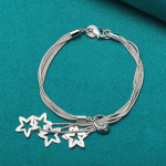 925 h&otilde;bedast t&auml;hekujulise viie maduga ketiga k&auml;ev&otilde;ru naistele moepulmadeks ja v&otilde;luehtedeks 20cm