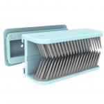 Silikoonist du&scaron;&scaron; Juustep&uuml;&uuml;dja ​​Seinale paigaldatav juuksekork Juuste koguja valamu Vanni Vannitoa tarvikud Korduvkasutatavad sinine