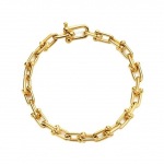 S925 Sterling H&otilde;be K&otilde;rge Kvaliteediga &Otilde;huke U-kujuline Trendikas K&auml;ev&otilde;ru Naistele Logo Ehtne Ehted Valentini Kingitus 19cm