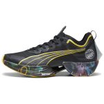 Puma Fast-R Nitro Elite Maratonisarja Meeste Tossud Must Kollane-Blaze Maasika-Burst 378465-01 40.5