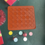 30 auku Mittenakkuv silikoon makaron makaron kondiitritooted ahju k&uuml;psetusvormi leht matt isetegemise vorm Kasulikud t&ouml;&ouml;riistad DIY koogi k&uuml;psetusvorm