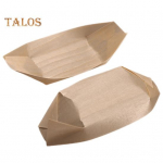 50 tk. virnastatav mitmeotstarbeline kerge ja praktiline &uuml;hekordselt kasutatav paberist paadikujuline toidualus, restoranitarbed S