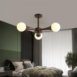 Chandelier elutoavalgustid Lihtsad, kaasaegsed p&auml;hklipuust s&ouml;&ouml;gitoa valgustid Palkvalgustid 3 heads