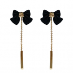 1 paar naiste k&otilde;rvar&otilde;ngaid, eemaldatavad kingitused, kerged, stiilsed, armsad mustad kikis&otilde;lmed, naiste k&otilde;rvar&otilde;ngad, moeehted must