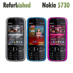 Renoveeritud Nokia Originaal Nokia 5730 XpressMusic Mobiiltelefon 1 SIM-kaardiga Simple set sinine