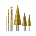 6 tk astmeline puuritera saepuurite komplekt titaanist frees 4-12 4-20 4-32 mm 3 6 8 mm puidut&ouml;&ouml;tlemiseks metallist s&uuml;damikuava avaja 6Pcs