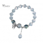 Naiste k&auml;ev&otilde;ru imitatsioon, opaalliblikas ripats, sile elastne rihm, tavaline kehakinnitus daamile s&uuml;nnip&auml;evaks Peen kerge randmek&auml;ev&otilde;ru ehted h&otilde;be