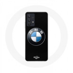 Coque pour samsung galaxy A32 5G BMW Logo fond noir