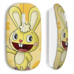 Juhtmeta hiir Happy tree friends disain Kollane