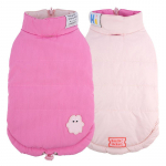 M-2XL Lemmikloomariided S&uuml;gis ja Talv Uus Lemmiklooma v&auml;rv Kontrastne Kahepoolne Kandmine Multikad Tikandid Vest Titibi Karu Kahe jalaga koera riided M roosa