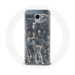 &Uuml;mbris Samsung Galaxy A6 2018 Game of Thrones 8. hooaja Troonide m&auml;ngu plakati tegelaste taust