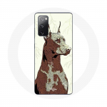 &Uuml;mbris Samsung Galaxy S20 FE Dobermani koerat&otilde;ugu jaoks