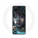 &Uuml;mbris Samsung Galaxy A12 BTS Bangtan Boy Jungkook Fanart jaoks