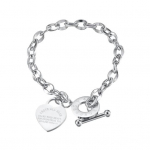 Naiste k&auml;ev&otilde;ru, roostevaba kett, s&uuml;dameripats, titaanist terasest, &uuml;hev&auml;rvilise kirjaga, sileda ja peen randmeehted h&otilde;be