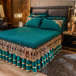 Uus paks kristallist sametvoodi seelik Euroopa stiilis 1 tk voodikatted hingav voodipesu voodilina Magamistoa kaunistustarvikud 120*200cm with pillowcase