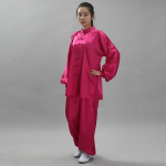 2 tk/komplekt Unisex n&ouml;&ouml;biga plekiga s&auml;rk lahti &uuml;hev&auml;rviline hiina traditsiooniline tai chi &uuml;likond kung fu kandma meeste riideid M