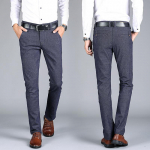 Moodsad stret&scaron; vabaaja p&uuml;ksid meeste kevad- ja s&uuml;gisp&uuml;ksid puuvillased linased &otilde;hukesed mudelid keskealised sirged p&uuml;ksid 28 must