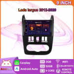 Android 2Din autoraadio multimeediumipleier intelligentsed s&uuml;steemid Lada Larguse 2012-2020 WIFI GPS-navigatsioonis&uuml;steemile Carplay 2+32GB 2+32GB