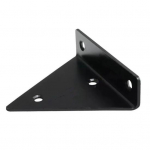 1 komplekt peidetud riiulikronstein, tugev laager, vastupidav ja vastupidav kolmnurkne seinakinnitus kodu jaoks S must