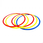 Agility treeningr&otilde;ngad, praktilised kaasaskantavad v&auml;litingimustes kasutatavad spordivarustus jalgpallihoki ragbi jaoks 30cm 5 Pieces