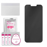 apgo Privacy Matte Hybrid protective glass compatible with Apple iPhone 14 Plus, flexible nano glass, great replacement for tempered glass, scratch-re