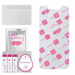 apgo Ultra-Clear Hybrid protective glass compatible with Sharp Aquos Zero, flexible nano glass, great replacement for tempered glass, scratch-resistan