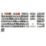 PBT110key Keycap Dye Sublimation OEM Profile Japanese Anime Keycap For Cherry Gateron switch DIY Mechanical Keyboard
