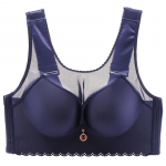 CFSC naiste suurte m&otilde;&otilde;tmetega rinnahoidjad, &uuml;hev&auml;rvilised tr&uuml;kirinnahoidjad, suurendavad modellide aluspesu kogunemist 50/115D sinine