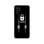 Samsung A12 &uuml;mbrisele, pehme silikoonist tagakaas telefoni Samsung Galaxy A12 GalaxyA12 A 12 SM-A125F a125 kaitseraua 6,5 ​​tolli jaoks; must tpu korpus Samsung A12