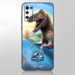 Maailma Jurassic Park Telefoni&uuml;mbris Samsung Galaxy A12 A02S A22 A32 A52 A72 A71 A51 A41 A31 A21 A11 A50 A70 A10S A20S jaoks, Must Kate Samsung A12