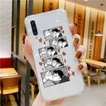 Heartstopper Nick ja-Charlie telefoni&uuml;mbris l&auml;bipaistev Samsung Galaxy AS jaoks 8 9 10 12 20 21 40 50 52 51 70 71 fe ultra plus samsung S20 5g