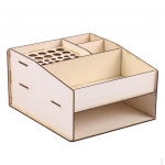 DIY Paint Tindipudelid Airbrush Pintsel T&ouml;&ouml;riistad Statiivi Rack Puidust organiseerimishoidja, Vastupidav