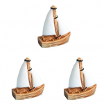 3/11 tk/komplekt Miniatuurne mere&auml;&auml;rne lainelauateemaline m&auml;nguasi Starfish Mini vaigukomplekt Merikarp Merilinnud Delfiinipaadid &auml;mbrijalatsid E